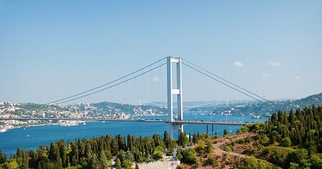 The Bosphorus bridge